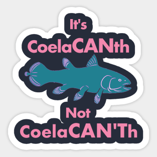 Coelacanth Sticker